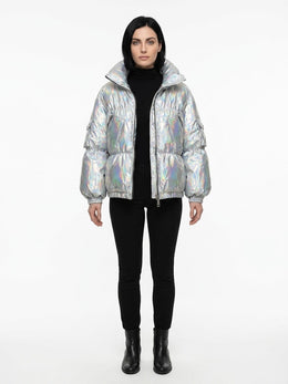 Dolce & Gabbana Graue Jacke aus Polyamid