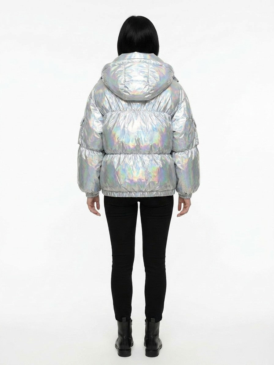 Dolce & Gabbana Graue Jacke aus Polyamid