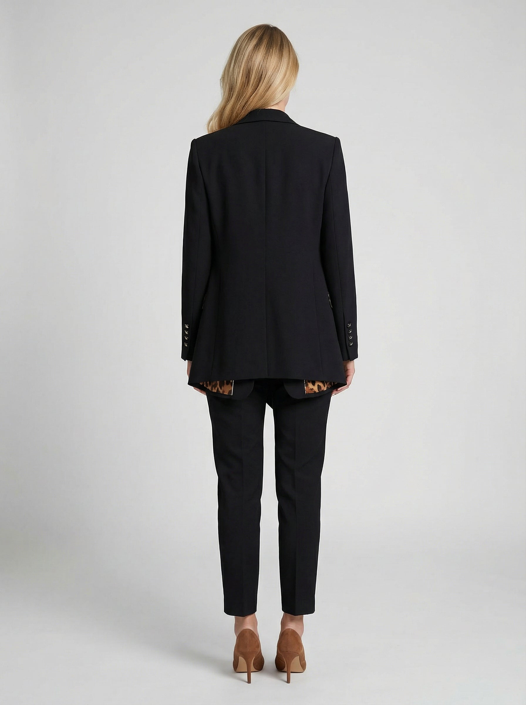 Dolce & Gabbana Mehrfarbiger Polyester-Blazer