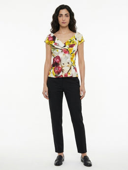 Dolce & Gabbana Mehrfarbiges Hemd aus Baumwolle mit Muster