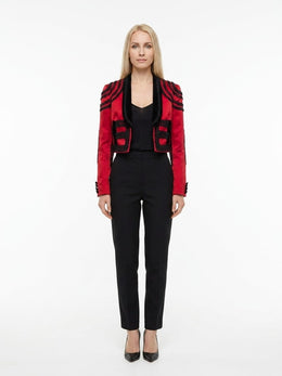 Dolce & Gabbana Zweifarbiger Baumwollmantel