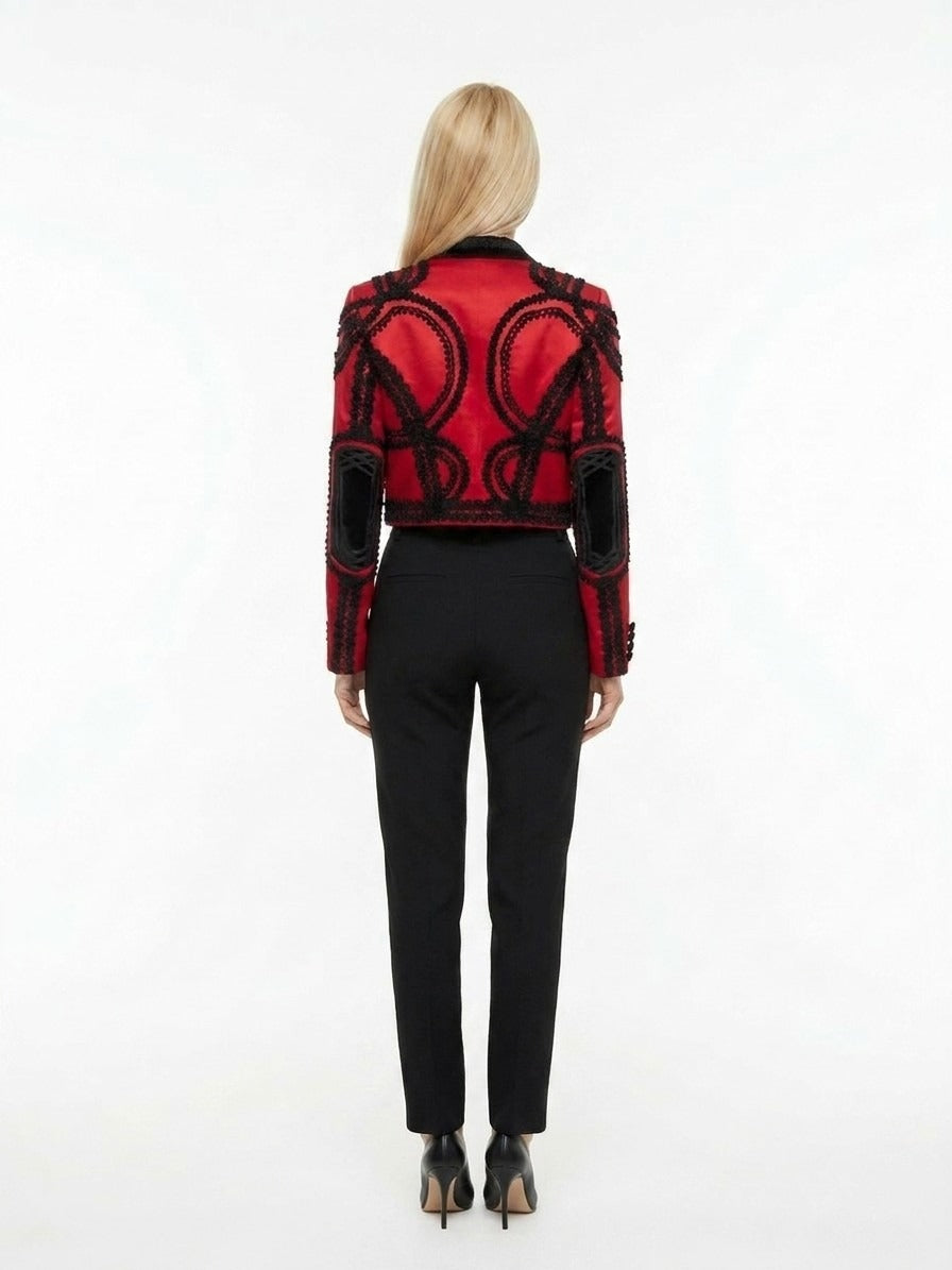 Dolce & Gabbana Zweifarbiger Baumwollmantel