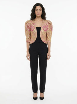 Dolce & Gabbana Mehrfarbiger Blazer aus Acetat