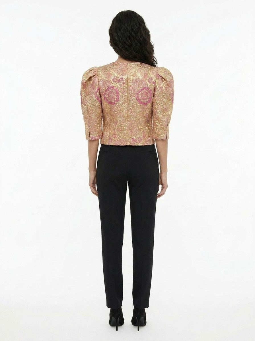Dolce & Gabbana Mehrfarbiger Blazer aus Acetat