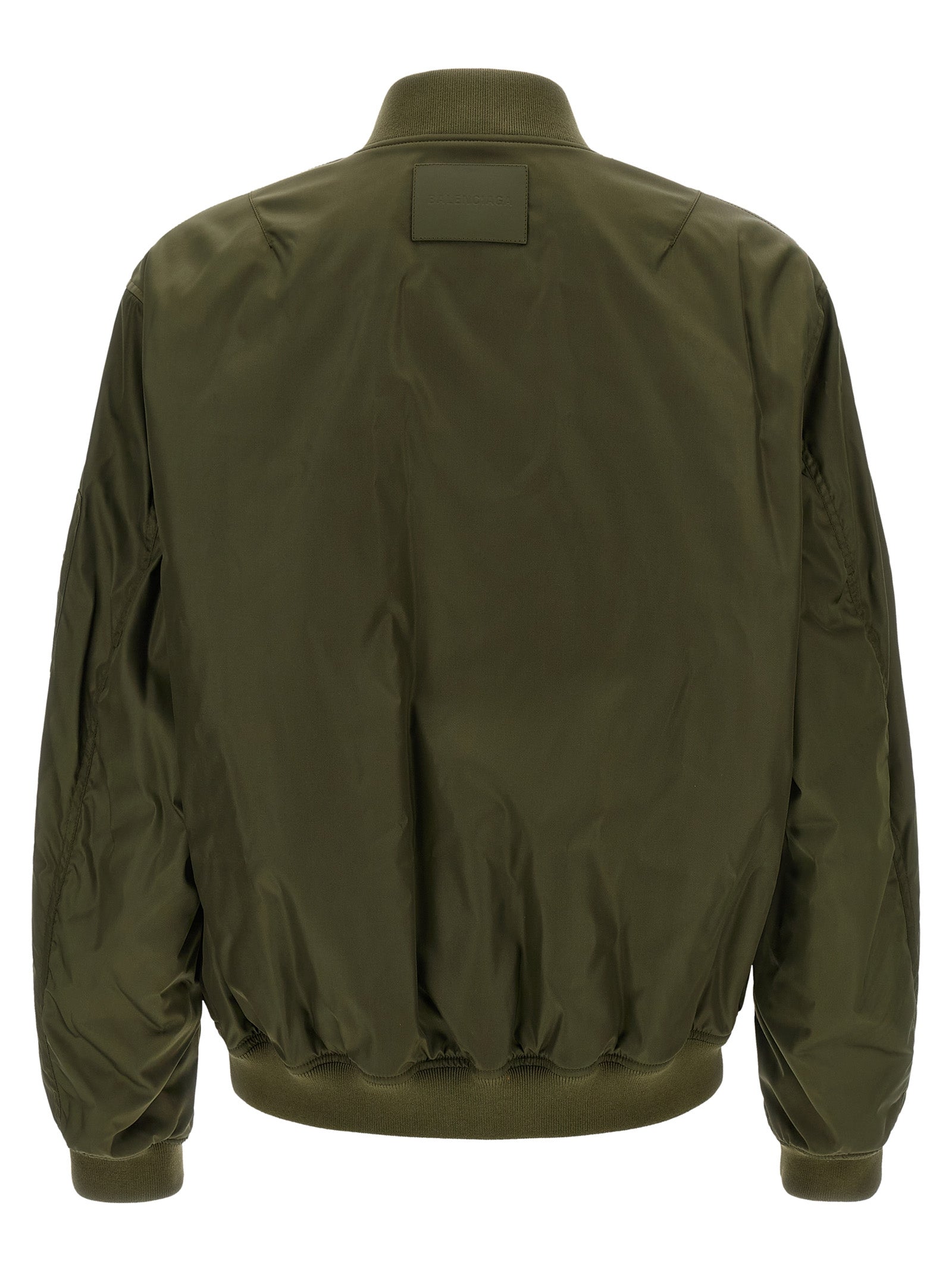 Balenciaga Zweifarbige Polyamid-Bomberjacke