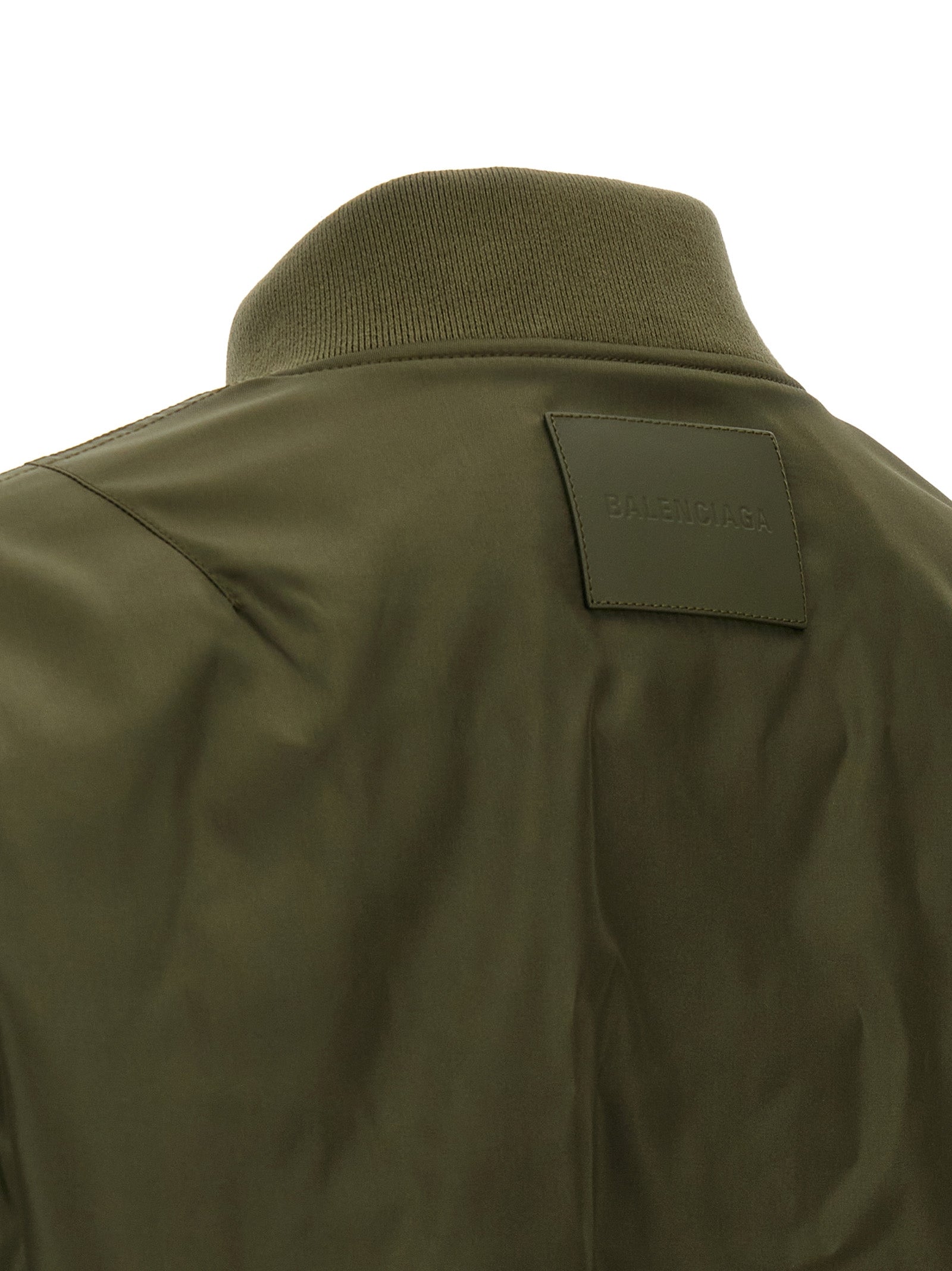 Balenciaga Zweifarbige Polyamid-Bomberjacke