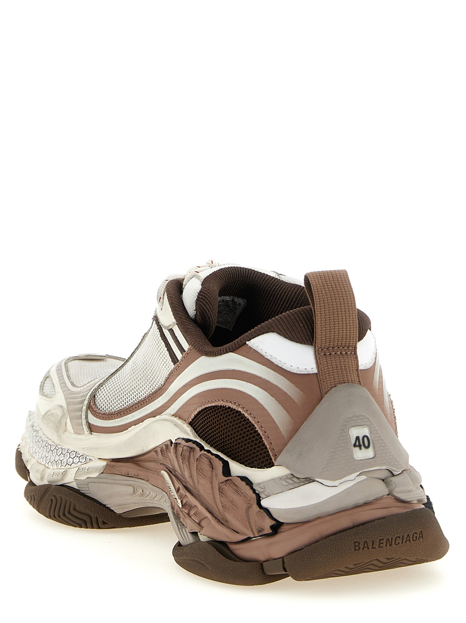 Balenciaga Weiße Sneaker aus Polyethylen