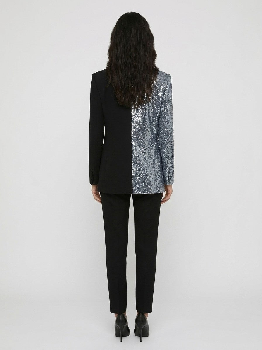 Dolce & Gabbana Blauer Baumwollblazer