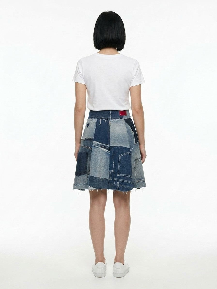 Dolce & Gabbana Mehrfarbiger Jeansrock