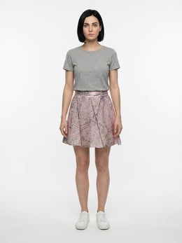 Dolce & Gabbana Minirock aus mehrfarbigem Polyamid