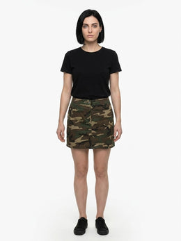 Dolce & Gabbana Mehrfarbiger Minirock aus Baumwolle