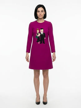 Dolce & Gabbana Pink Polyester Casual Dress