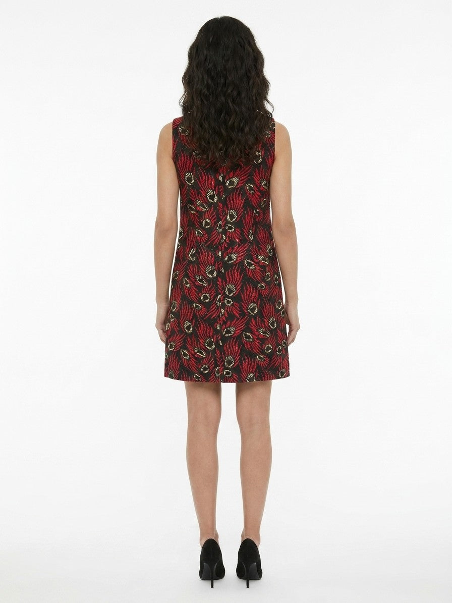 Dolce & Gabbana Mehrfarbiges Polyamid-Freizeitkleid