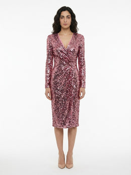 Dolce & Gabbana Pink Elastane Cocktailkleid