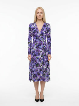Dolce & Gabbana Mehrfarbiges Seiden-Freizeitkleid