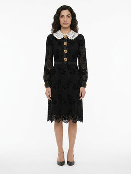 Dolce & Gabbana Schwarzes Cocktailkleid aus Polyester