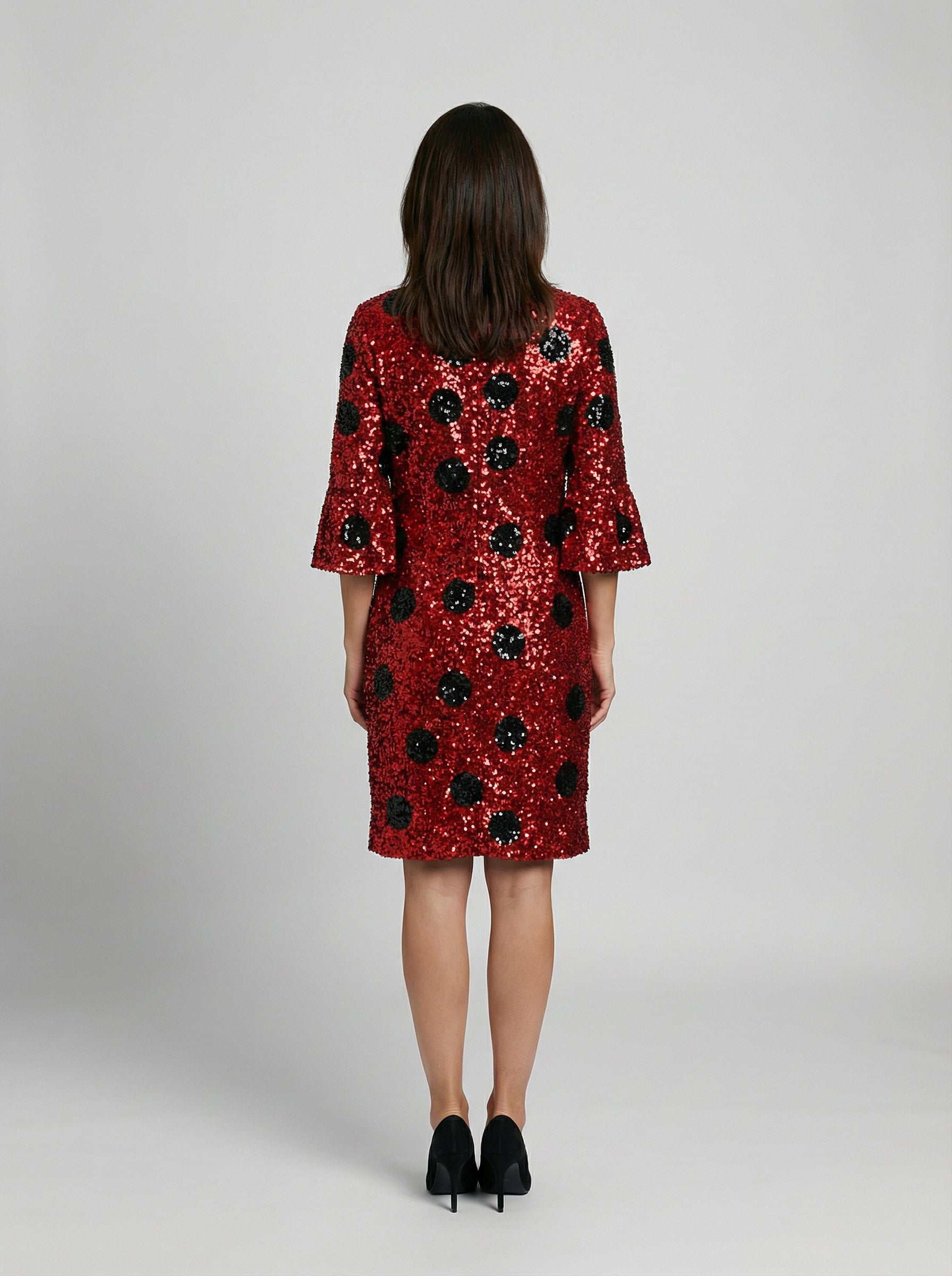 Dolce & Gabbana Multicolor Cotton Cocktail Dress