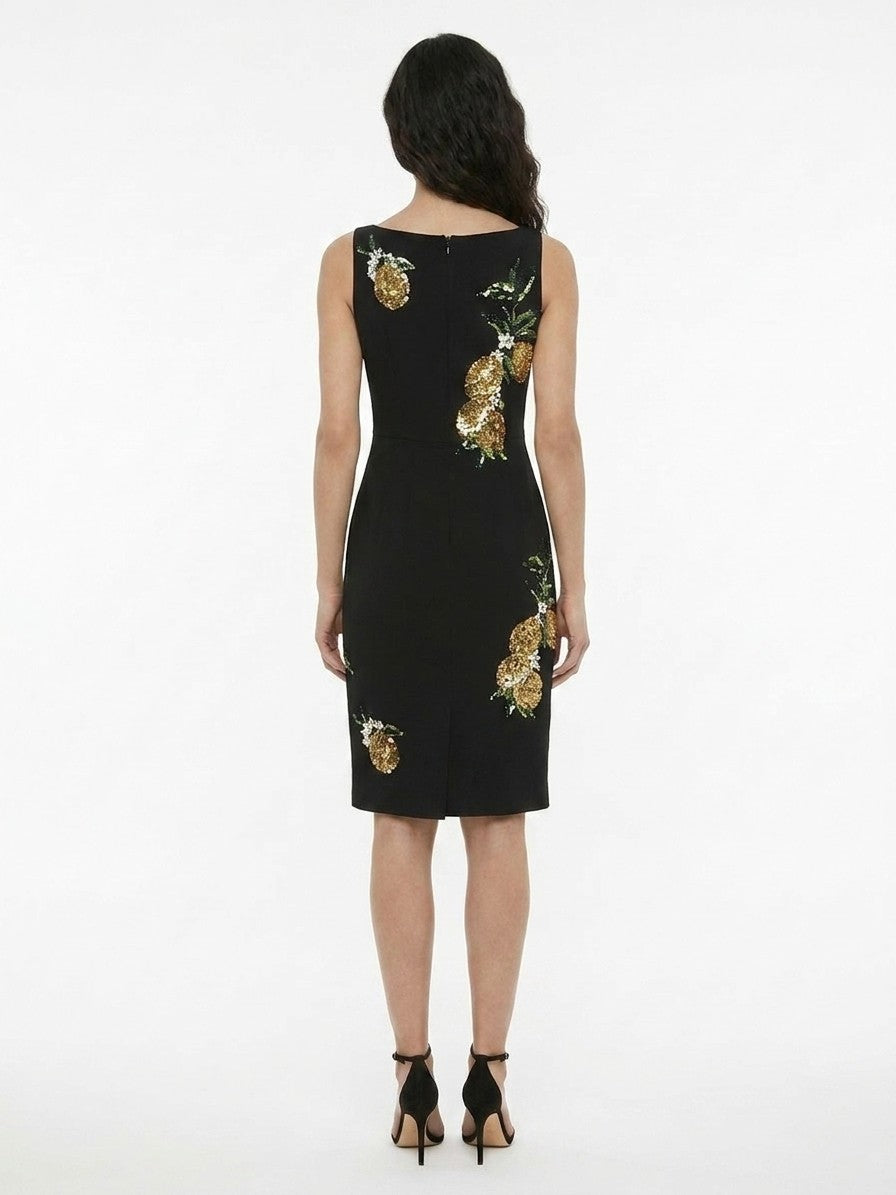 Dolce & Gabbana Schwarzes Baumwoll-Freizeitkleid