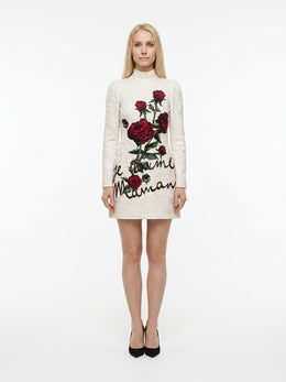 Dolce & Gabbana Weißes Baumwoll-Freizeitkleid