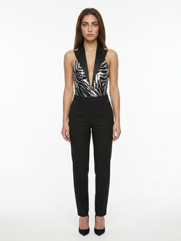 Dolce & Gabbana Mehrfarbiger Viskose-Jumpsuit