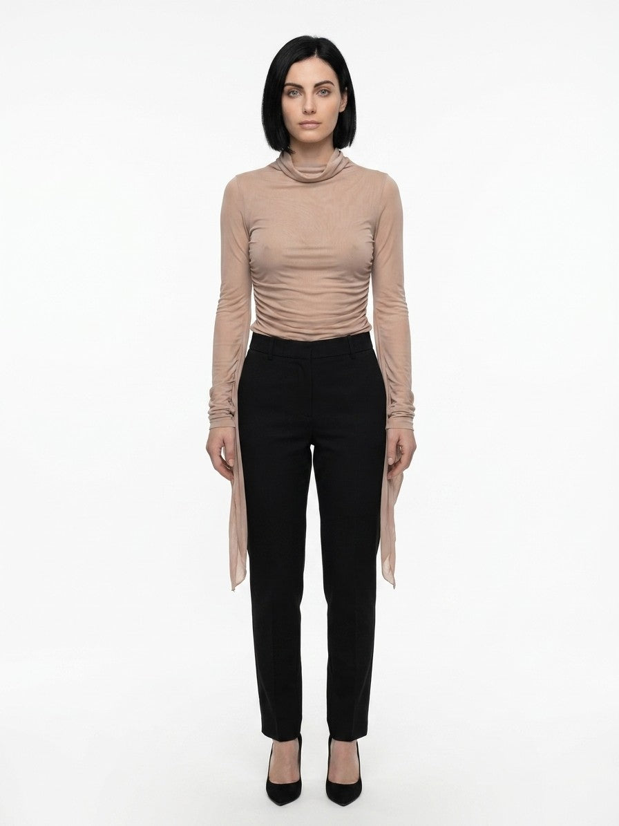 Dolce & Gabbana Lila Viskose-Hose für jeden Tag