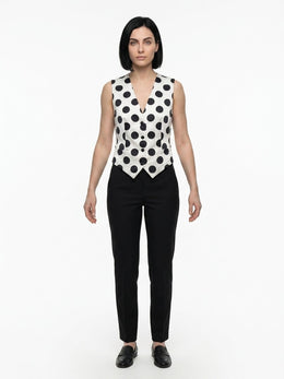 Dolce & Gabbana Mehrfarbige Polyamid-Weste