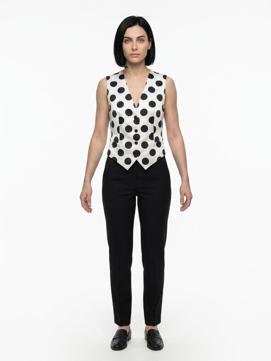 Dolce & Gabbana Mehrfarbige Polyamid-Weste