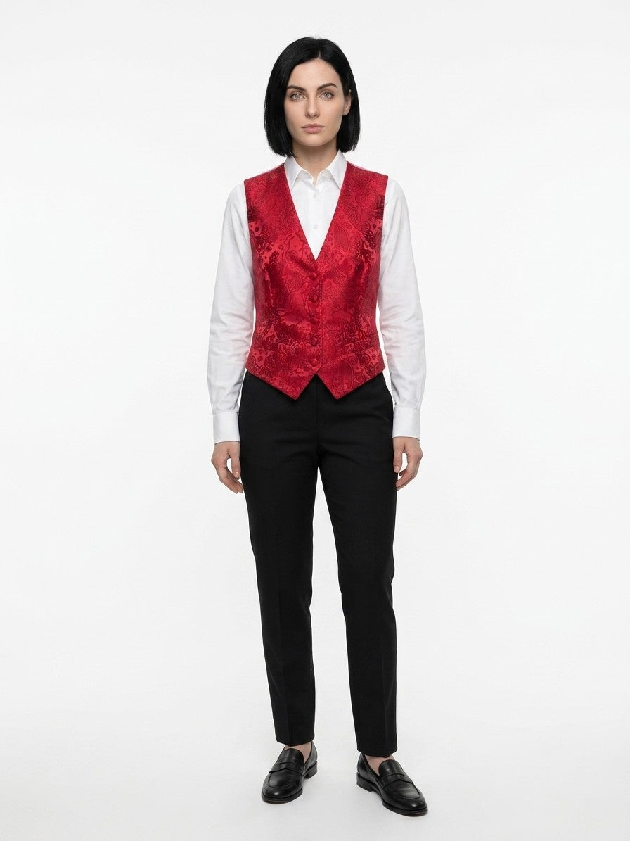 Dolce & Gabbana Weste aus Elasthan in Multicolor