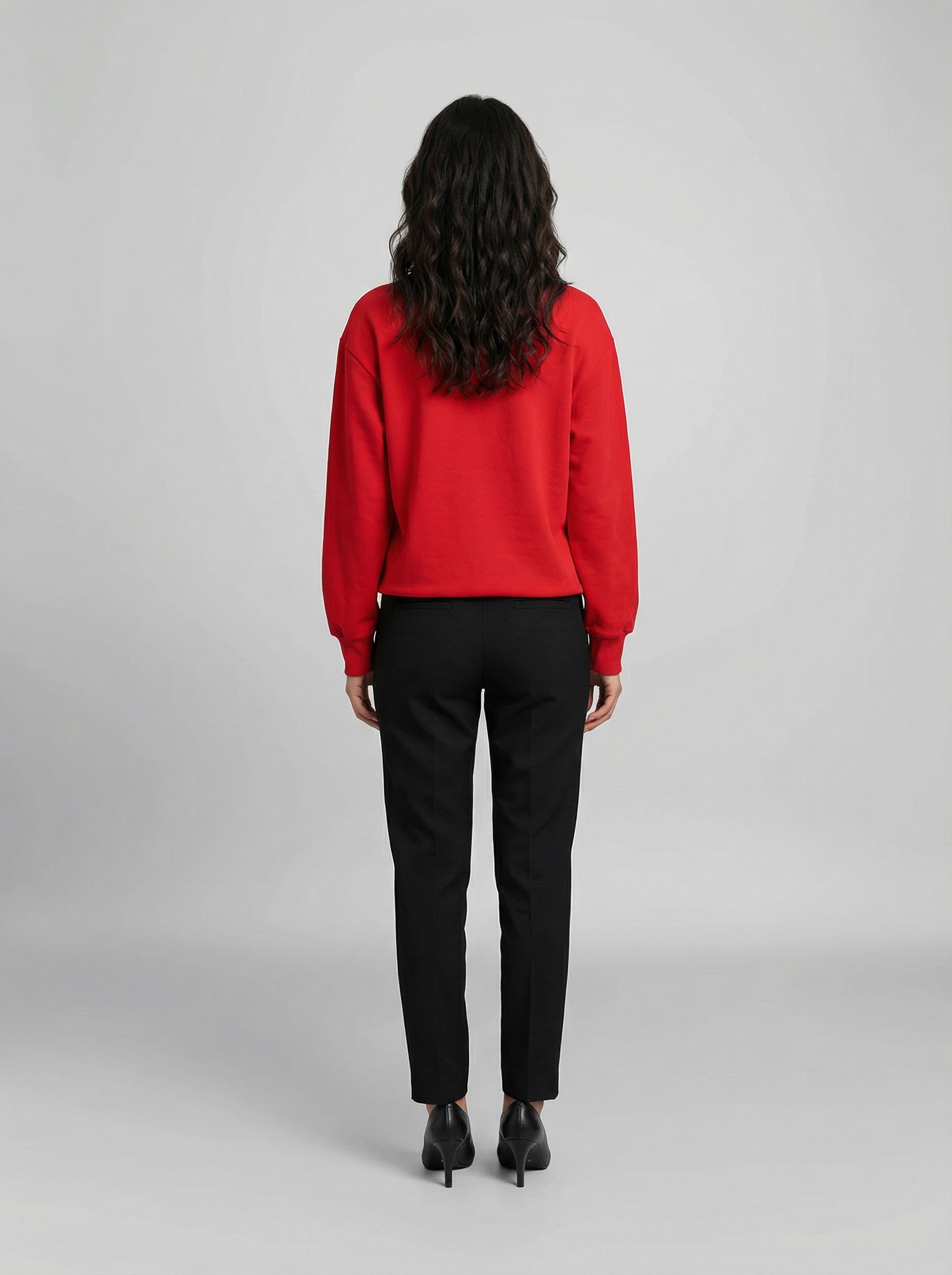 Dolce & Gabbana Zweifarbiger Sweatshirt aus Acetat