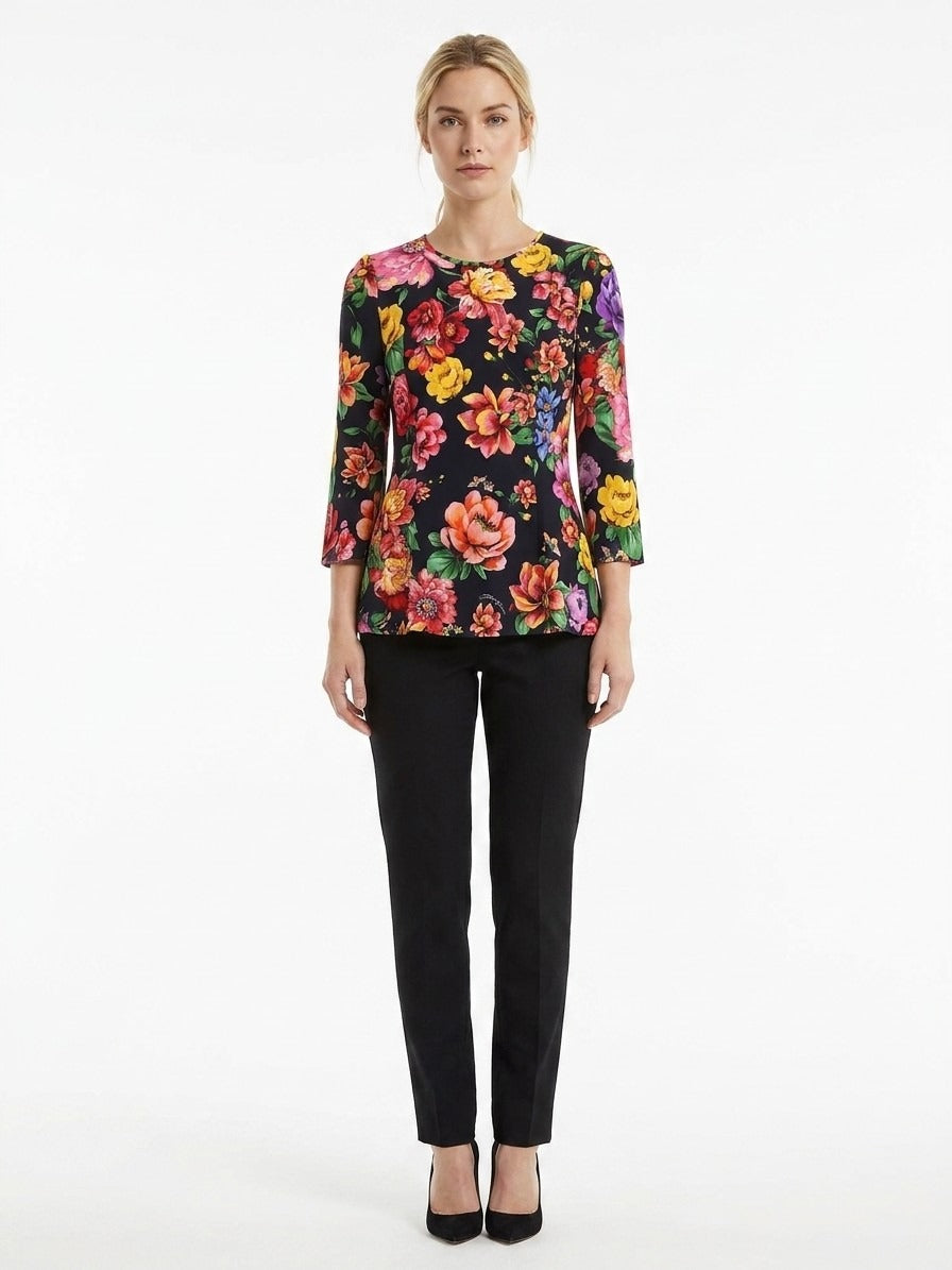 Dolce & Gabbana Mehrfarbiges Hemd aus Elasthan mit Muster