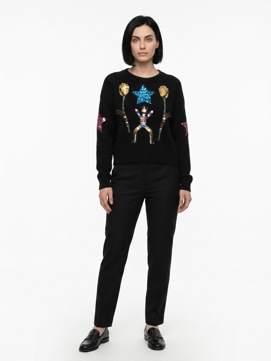 Dolce & Gabbana Kaschmir-Sweatshirt mit Farbverlauf