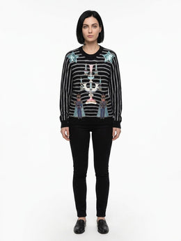 Dolce & Gabbana Kaschmir-Sweatshirt mit Farbverlauf