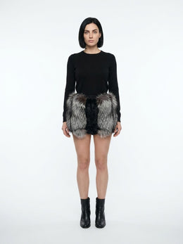 Dolce & Gabbana Mehrfarbige Baumwoll-Shorts in Mini-Länge