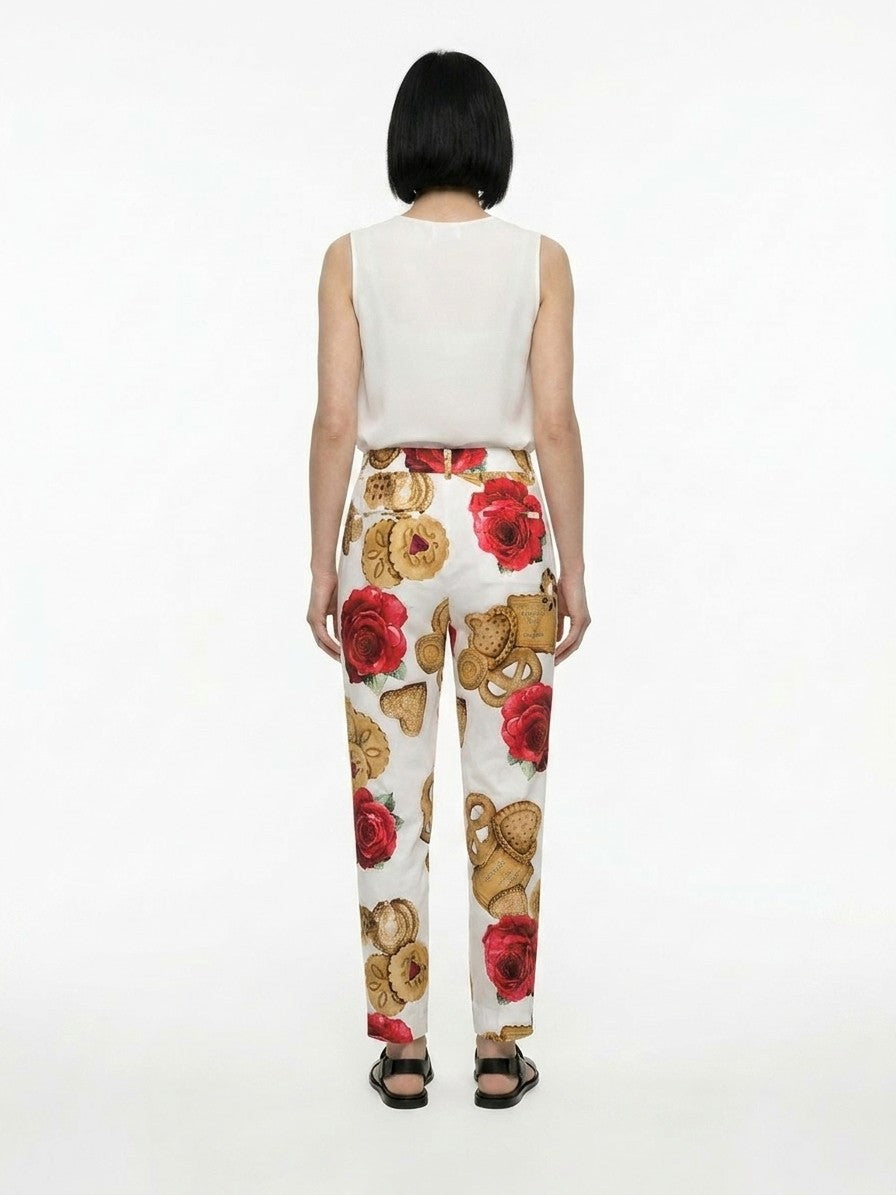 Dolce & Gabbana Mehrfarbige Baumwoll-Jogginghose (Trainingshose)