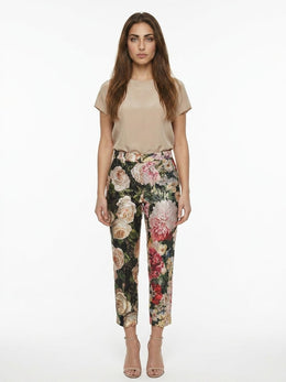 Dolce & Gabbana Mehrfarbige Baumwoll-Freizeithose