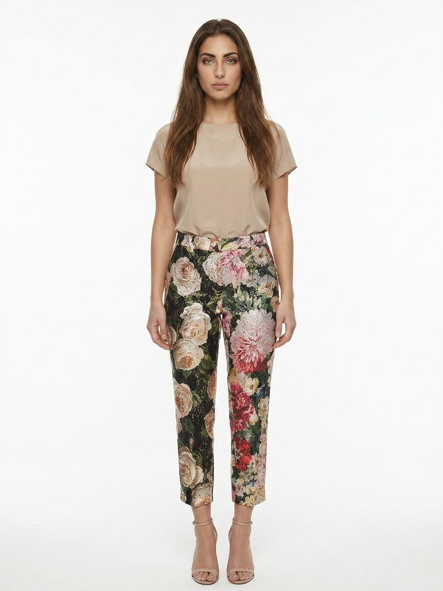 Dolce & Gabbana Mehrfarbige Baumwoll-Freizeithose