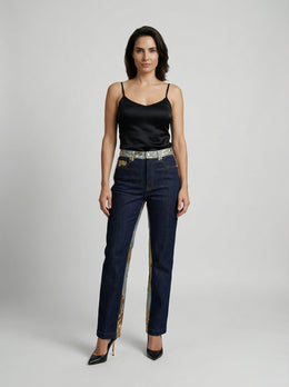 Dolce & Gabbana Blaue Baumwolljeans Denim