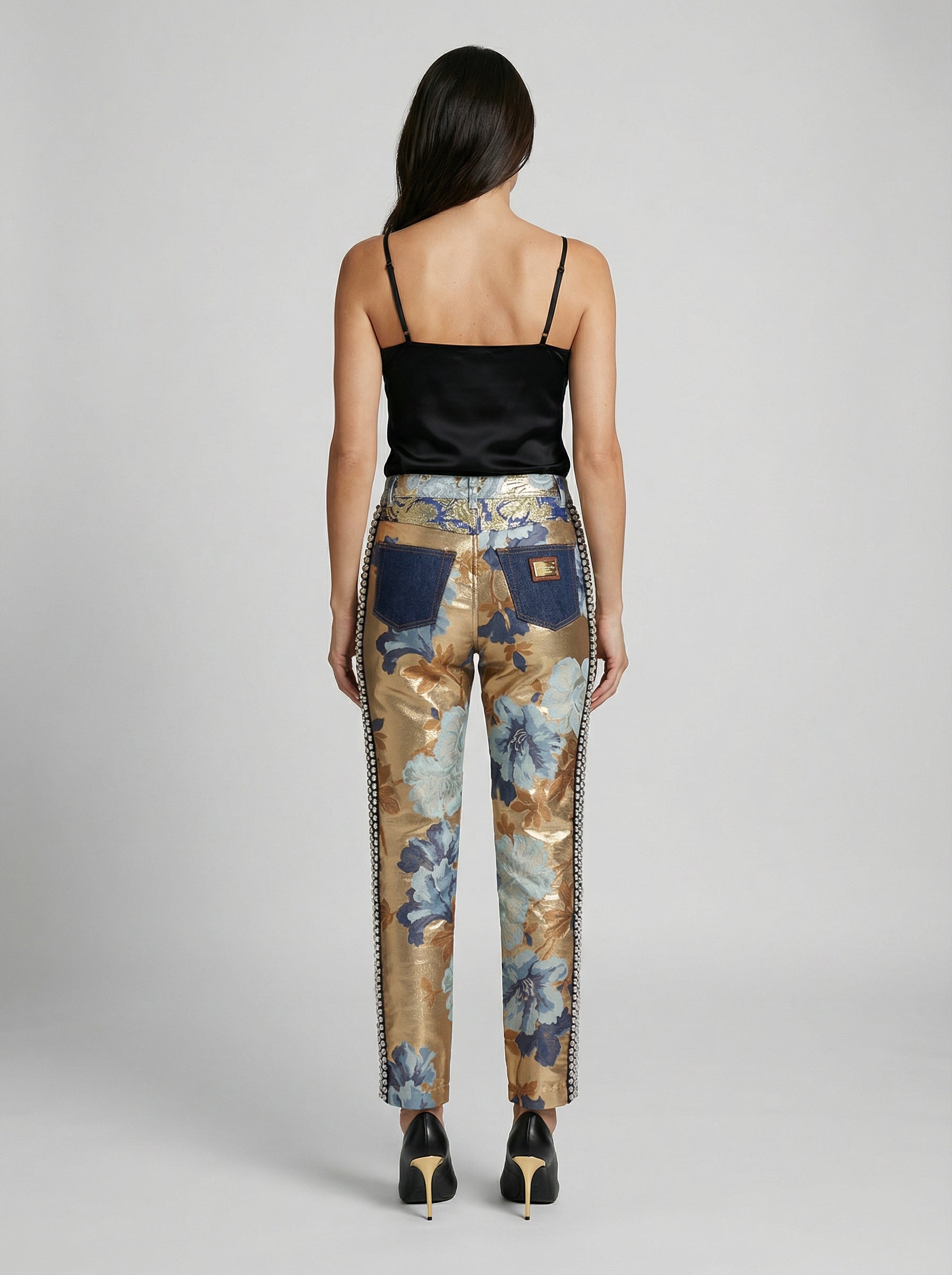 Dolce & Gabbana Blaue Baumwolljeans Denim