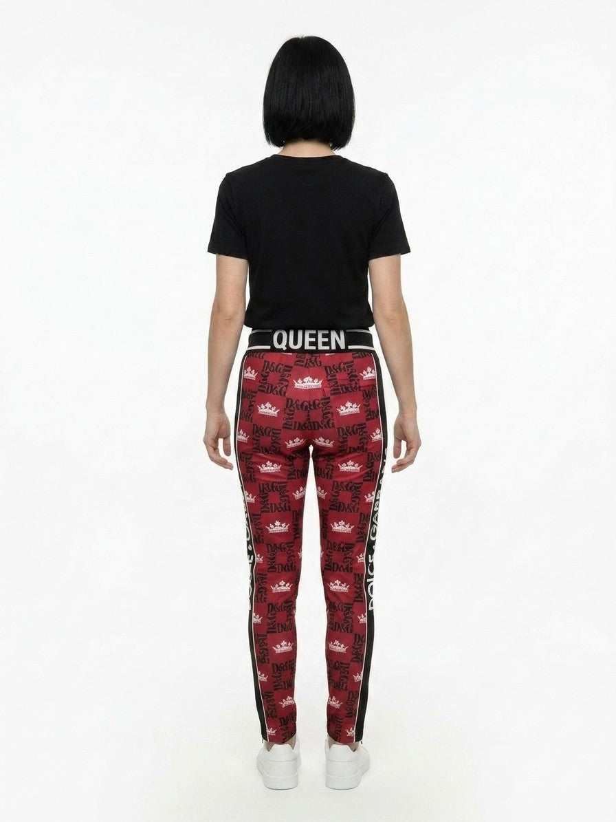 Dolce & Gabbana Bunte Polyester-Jogginghose (Trainingshose)