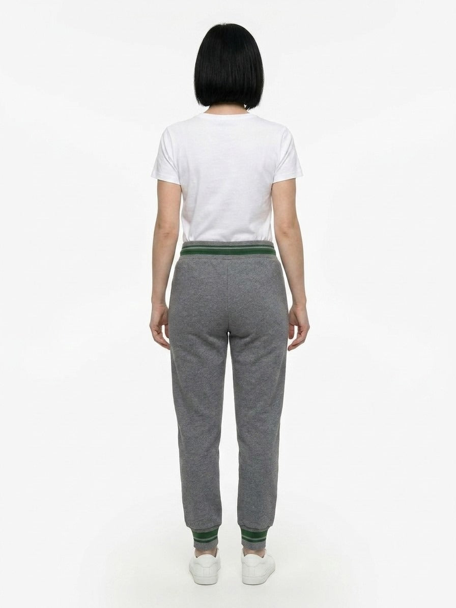 Dolce & Gabbana Graue Baumwoll-Jogginghose (Sporthose)