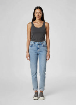 Dolce & Gabbana Blaue Baumwolljeans Denim