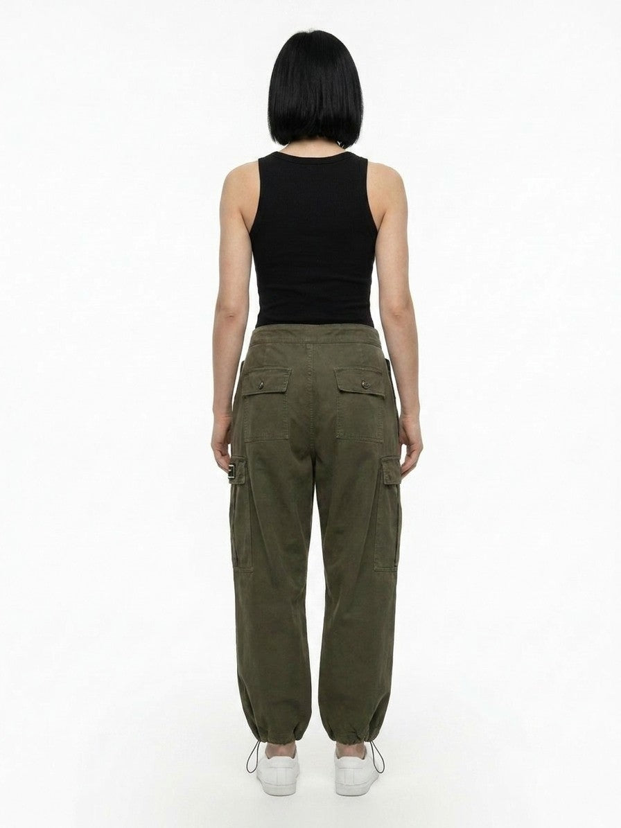 Dolce & Gabbana Mehrfarbige Cargohose aus Baumwolle
