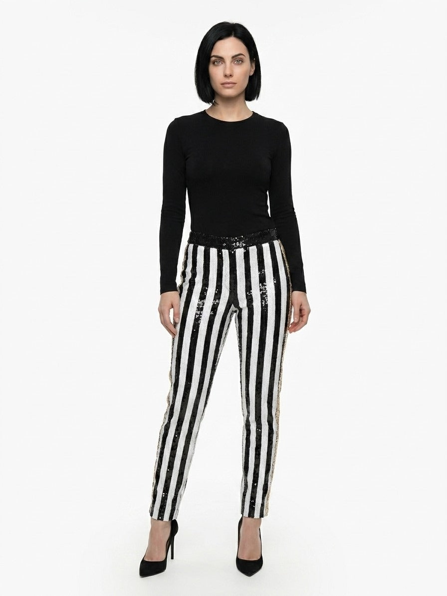 Dolce & Gabbana Mehrfarbige Freizeithose aus Polyamid