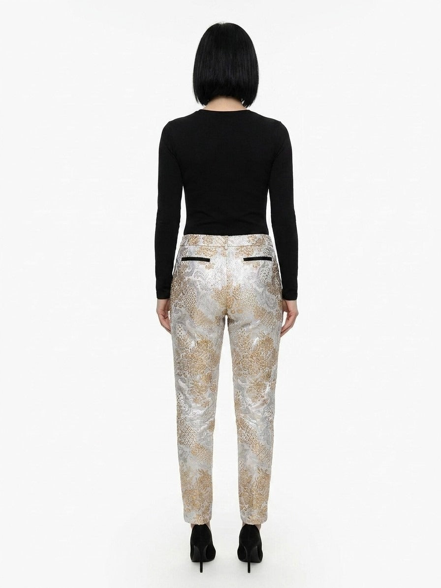 Dolce & Gabbana Mehrfarbige Freizeithose aus Polyamid