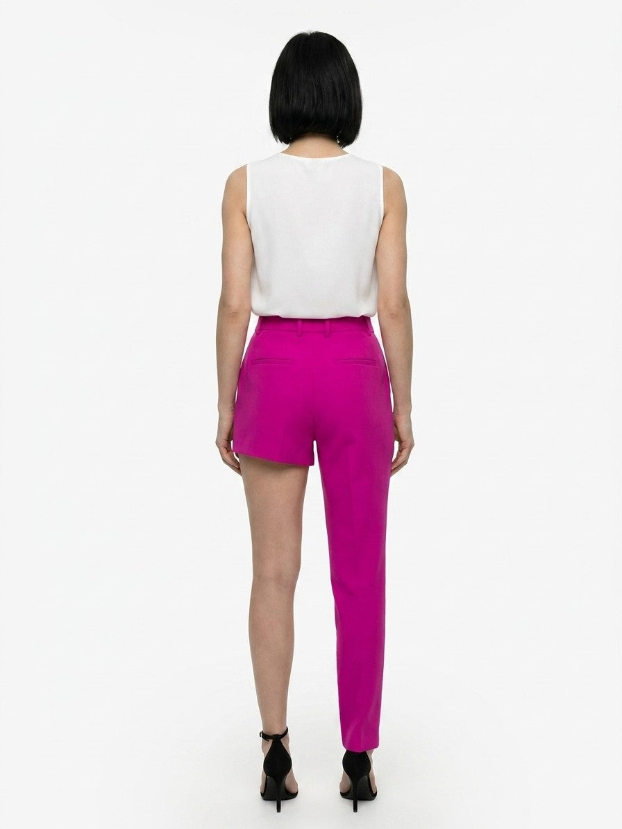 Dolce & Gabbana Rosa Hose aus reiner Schurwolle
