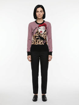 Dolce & Gabbana Kaschmir-Sweatshirt mit Farbverlauf