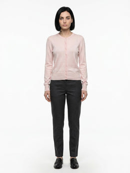 Dolce & Gabbana Pink Silk Cardigan