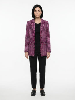 Dolce & Gabbana Lila Baumwollblazer