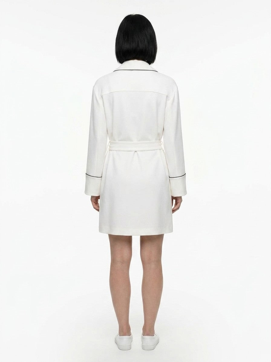 Dolce & Gabbana Weiße Elastan-Robe