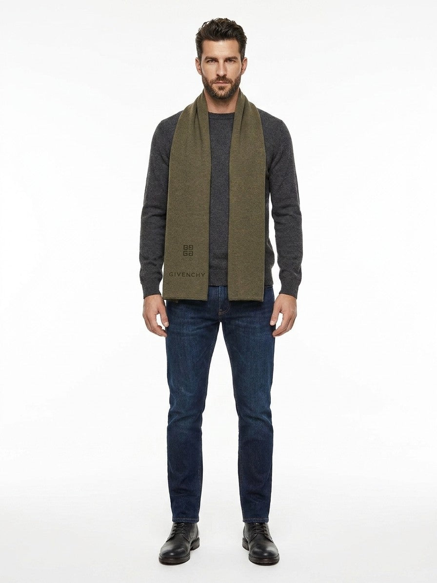 Givenchy Zweifarbiger Kaschmirschal